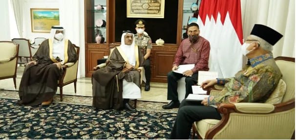 Kedutaan Kerajaan Arab Saudi Berkunjung ke Wapres Indonesia