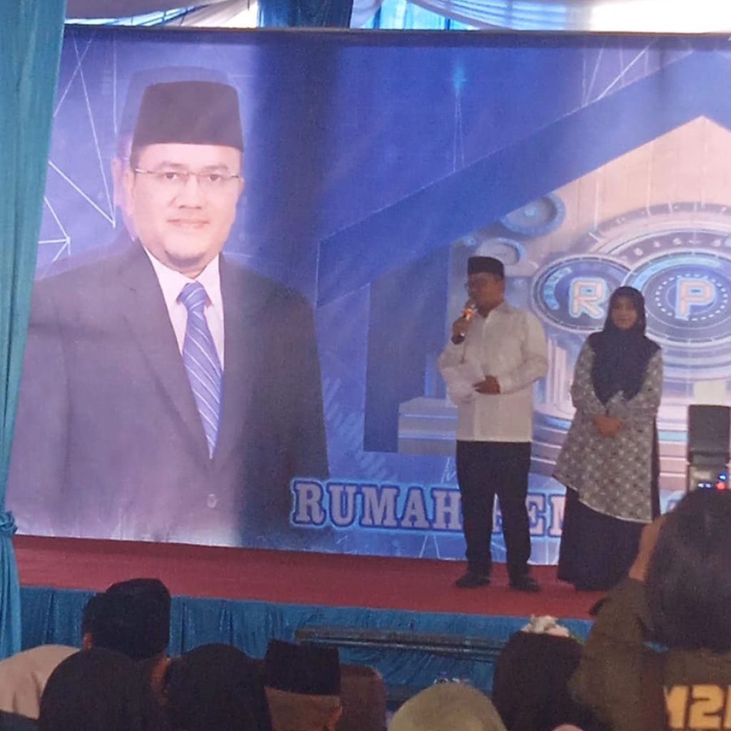 Resmikan Rumah Pemenangan Maulana Masyarakat Kota Jambi Membludak