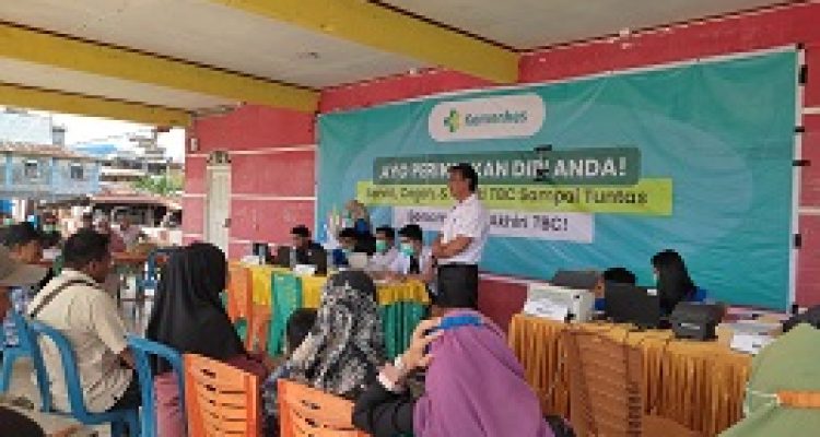 Skrining TBC di Sungai Guntung