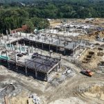 Pembangunan Sekolah Rakyat oleh Kemen PU. (Foto: Humas Kemen PU)