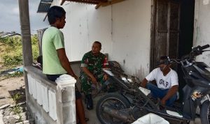 kegiatan komunikasi sosial (Komsos) bersama warga binaan di wilayah Desa Sungai Teritip