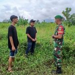 Patroli Tapal Batas, Babinsa Koramil 06/Kateman Pastikan Wilayah Aman dari Karhutla