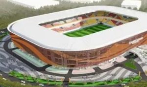 Ilustrasi Stadion Sudiang di Kota Makassar, Sulawesi Selatan