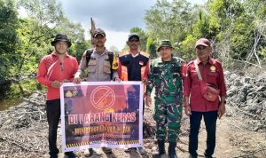 Sinergi TNI, Polri dan Warga Jaga Perbatasan, Patroli Tapal Batas Kateman Berjalan Kondusif