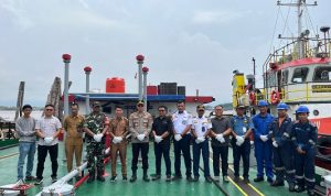 Pastikan Stok dan Harga Stabil, Forkopimcam Kateman Cek Pangkalan BBM di Sungai Guntung