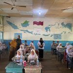 Wujudkan Generasi Sehat, Kodim 0314/Inhil Dampingi Pendistribusian Ribuan Porsi Makan Bergizi di Kateman