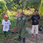 Sinergi TNI dan Rakyat, Babinsa Koramil 06/KTM Intensifkan Patroli Tapal Batas di Kateman