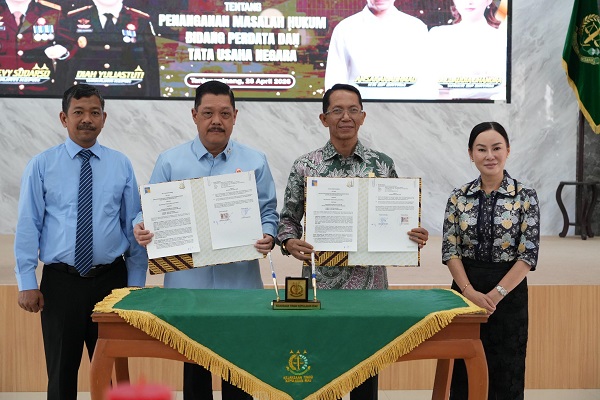 BP Batam dan Kejati Kepri resmi memperkuat kerja sama strategis melalui MoU Penguatan Penanganan Permasalahan Hukum