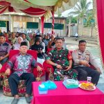 Sertu Edi Z hadir dalam acara perpisahan Pelajar SMK TBI (Fhoto Dok Koramil 06 Kateman)