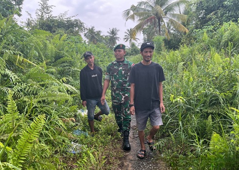 Babinsa Koramil 06/Kateman